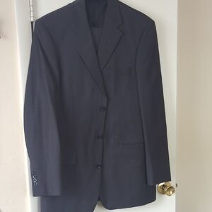 Stafford Dark Gray Men's Suit Jacket